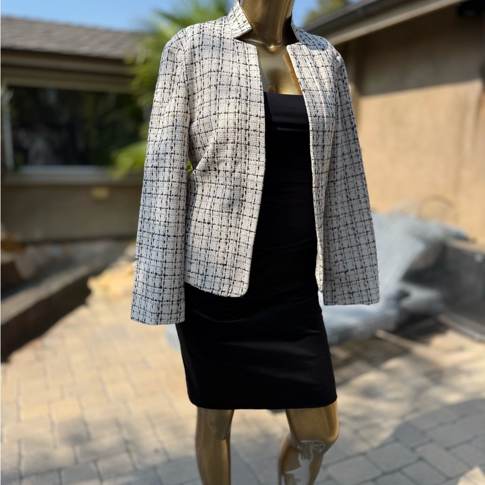Mina Self pleaded blazer